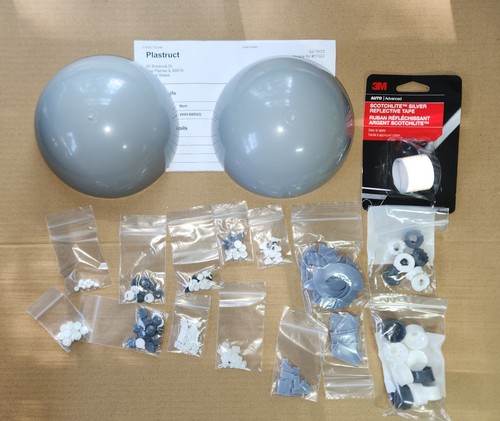 1:1 Jedi Training Remote Prop Replica Kit Plastruct Domes Resin Parts ...