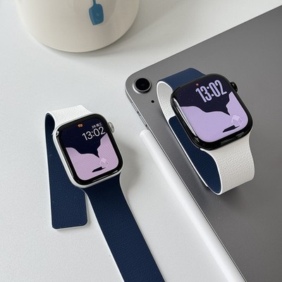 Magnetarmband aus Silikon für Apple Watch Series 11, 10, 9, 8, SE & Ultra 3 DE