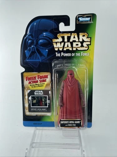 Star Wars Emperor's Royal Guard w/ Force Pike POTF Figure Freeze Frame FF ROTJ