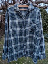 Ancienne chemise veste carreaux paysan travail