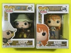 Funko Pop! Nami Usopp One Piece Bundle #401 #328 Animation With Protectors
