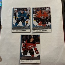 2017-18 UD Young Guns 3 Card Lot #237 Sorensen, #241 Kerdiles, #466 Bratt