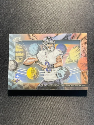 2025 Topps Cosmic Chrome Lamar Jackson Base (RAW)
