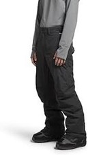 THE NORTH FACE FREEDOM HYVENT SNOW BOARD SKI PANT MEN LARGE BLACK AHJK SHELL