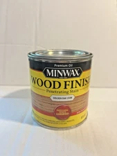 Minwax Golden Oak Wood Finish Penetrating  Stain, 8 oz # 2108