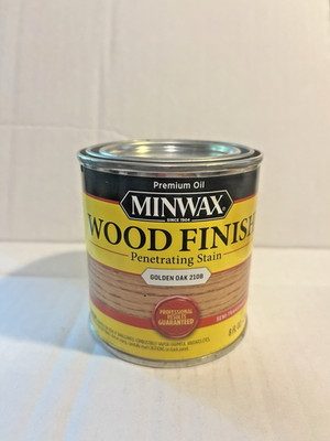 Minwax Golden Oak Wood Finish Penetrating  Stain, 8 oz # 2108