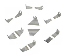 SMD Soldering Desoldering Tweezers Tip Kit 2, 3, 5, 10, 15, 20, 30 mm (7 Pairs)