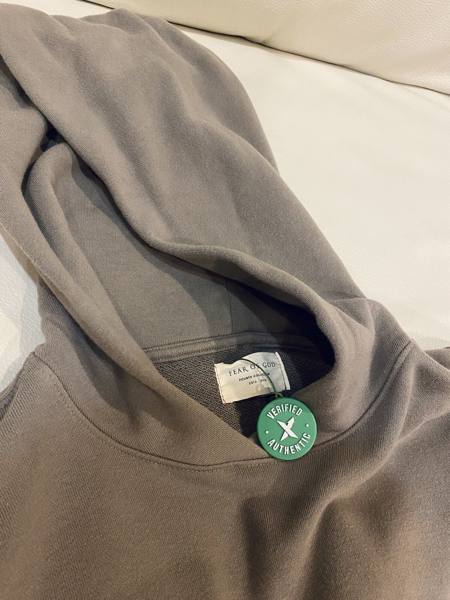 Fear of God Everyday Hoodie Fourth Collection God Grey Size Small