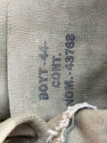 Orig. WWII USMC Officers Musette Bag Dated 1944 Field Gear Equipment - Picture 4 of 8