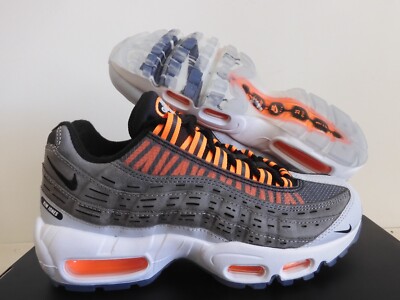 Nike Air Max 95 / Kim Jones Black-Orange Sz 5 Mens / Womens Sz 6.5 [DD1871-001]