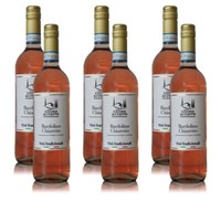 Villino Azzurro Bardolino Chiaretto, Trocken, Sortenreines Weinpaket (6X0,75L)