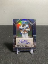 2022 Panini Prizm Franchise Legends Shaun Alexander Navy Camo Auto /25