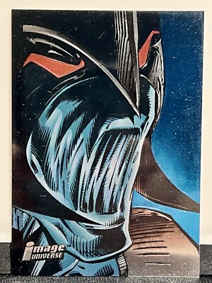 SHADOWHAWK AND HIS IDENTITY Card #77 - 1995 Topps Image Universe Founders Series