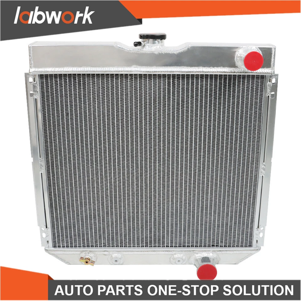 Labwork 3 行铝制散热器适用于 1967 - 1969 年福特野马都灵猎鹰 V8 — 第 2/4 张图片