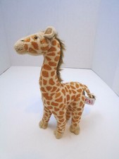 FAO Schwarz Toys R Us 11" Safari Giraffe Plush Stuffed Animal Geoffrey Toy Lovey