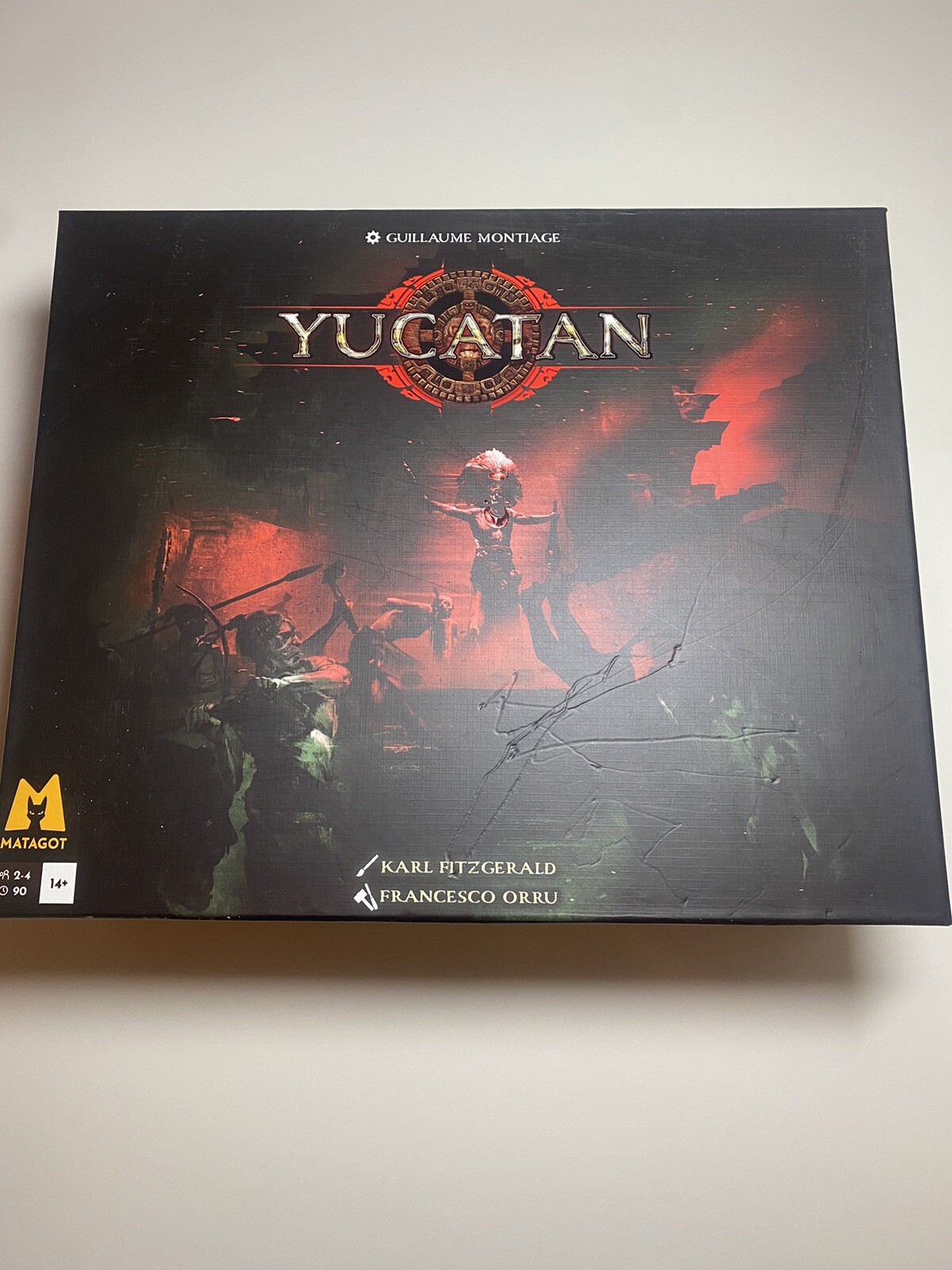 Yucatan board game MATAGOT Kickstarter Edition. Out of Shrink wrap but