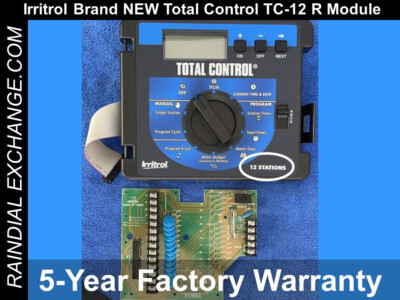 NEW-Irritrol Total Control TC-12-R 12 Stn module & board-24hr ship-5yr WARRANTY