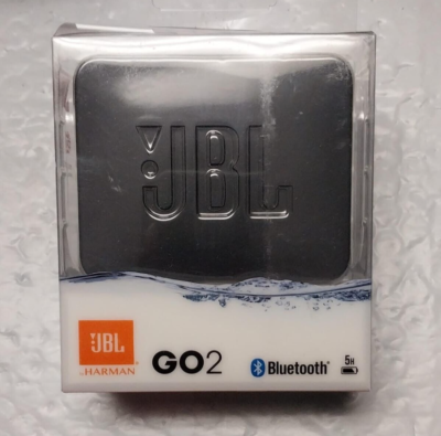 Jbl Go 2 Portable Bluetooth Waterproof Speaker Black JBL GO 2 Portable