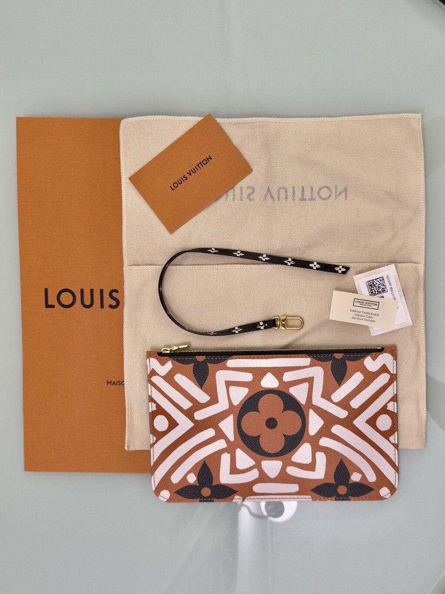 🔥 New Unused LV Vuitton Pouch Neverfull MM M56584 Caramel Limited 🔥 New Unused LV Vuitton Pouch Neverfull MM M56584 Caramel Limited