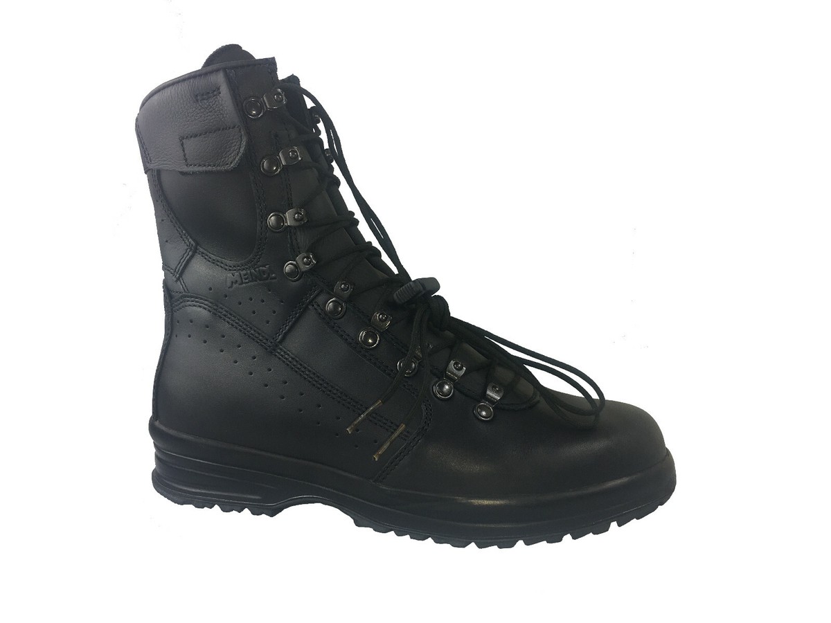 Original Meindl all weather BW aviator boots Bundeswehr pilots leather boots