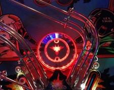 Williams F-14 TOMCAT CROMO PINBALL POP PARACHOQUES CALCOMANÍA METAL-MODS TAPAS CROMADAS