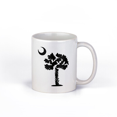 12oz Blue South Carolina State Palmetto Charleston Crescent