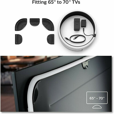 4点セット フィリップス hue 65 70インチ スマート照明 Philips - Hue Play Gradient Lightstrip 65