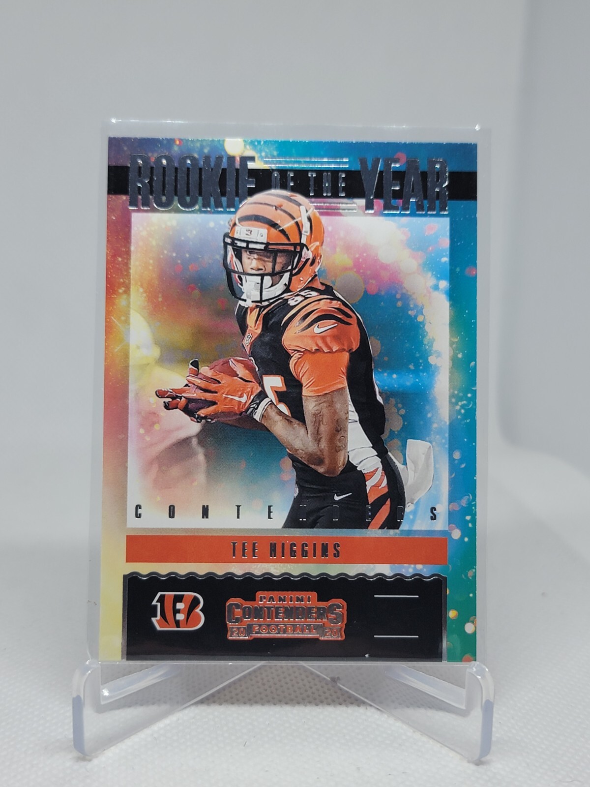 2020 PANINI CONTENDERS ROY CONTENDERS #RY-THI TEE HIGGINS RC C6B