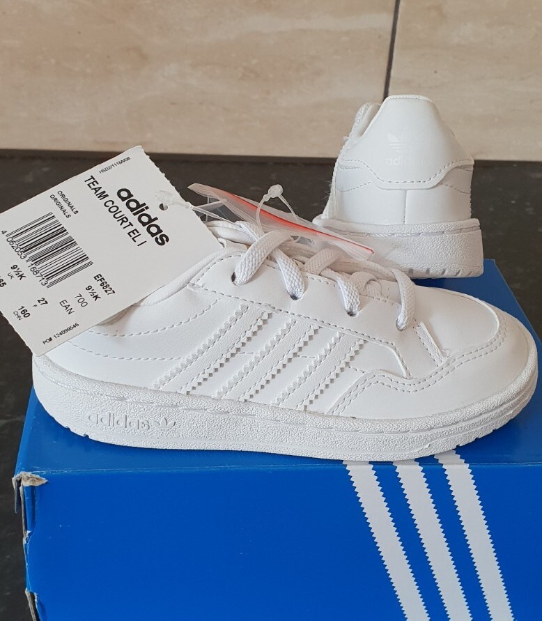 adidas team court trainers