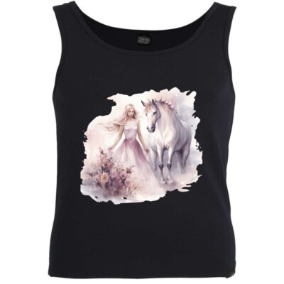Tank Top Einhorn Fabelwesen Pferd Märchen Unicorn Kuscheltier Traumland 401928s