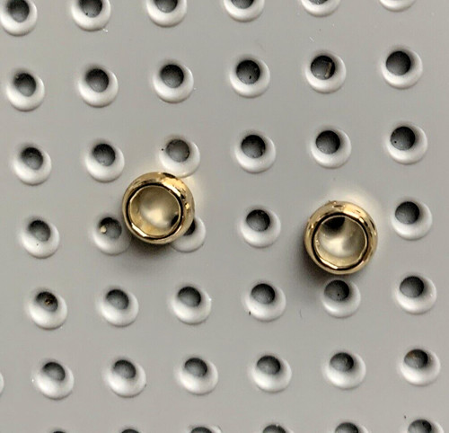 Lego 11010 LOTR Chrome Gold Minifigure, Utensil Ring lot of 2 rings