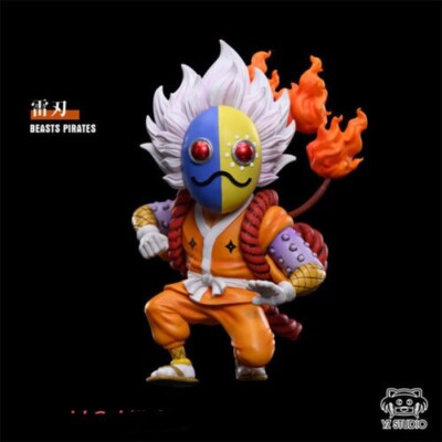 YZ Studio One Piece Beasts Pirates Fujin Resin Model Raijin Statue