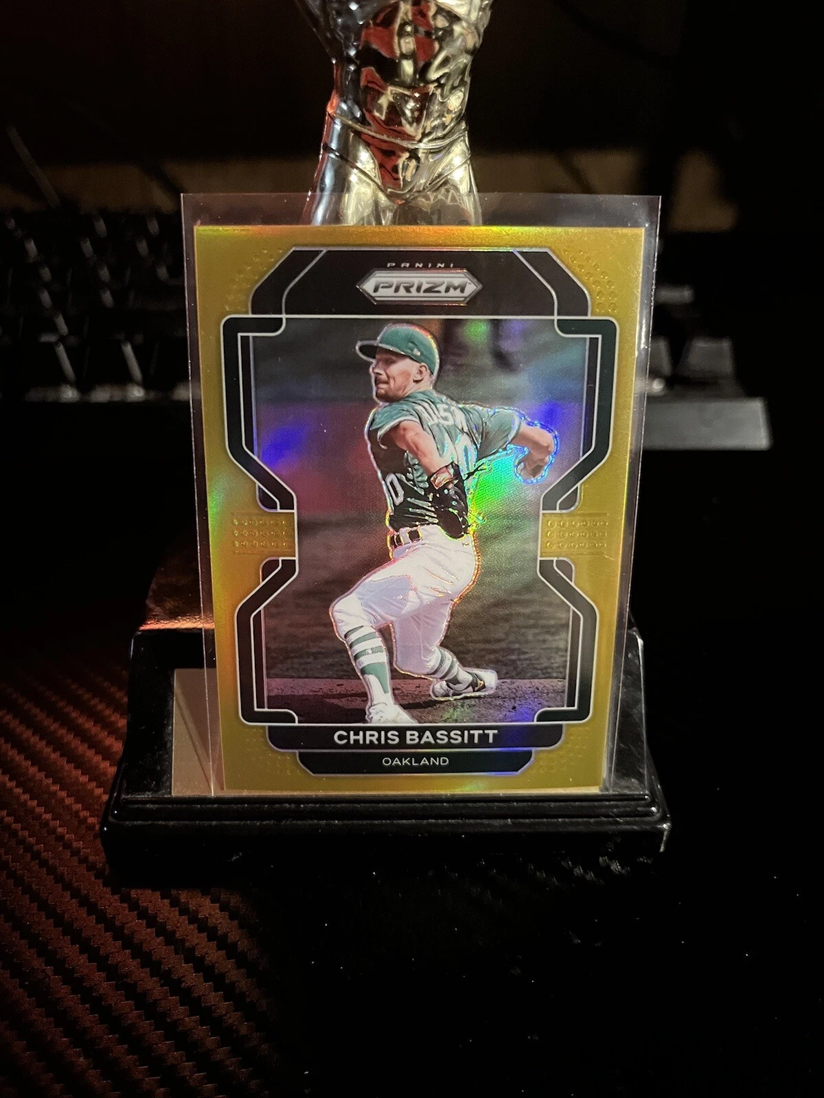 2022 Panini Prizm Baseball Chris Bassitt Gold Prizm /10🔥🔥🔥OAKLAND A’s