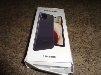 SAMSUNG SM-A125M A12 32GB Black Cell Phone Sprint T-Mobile