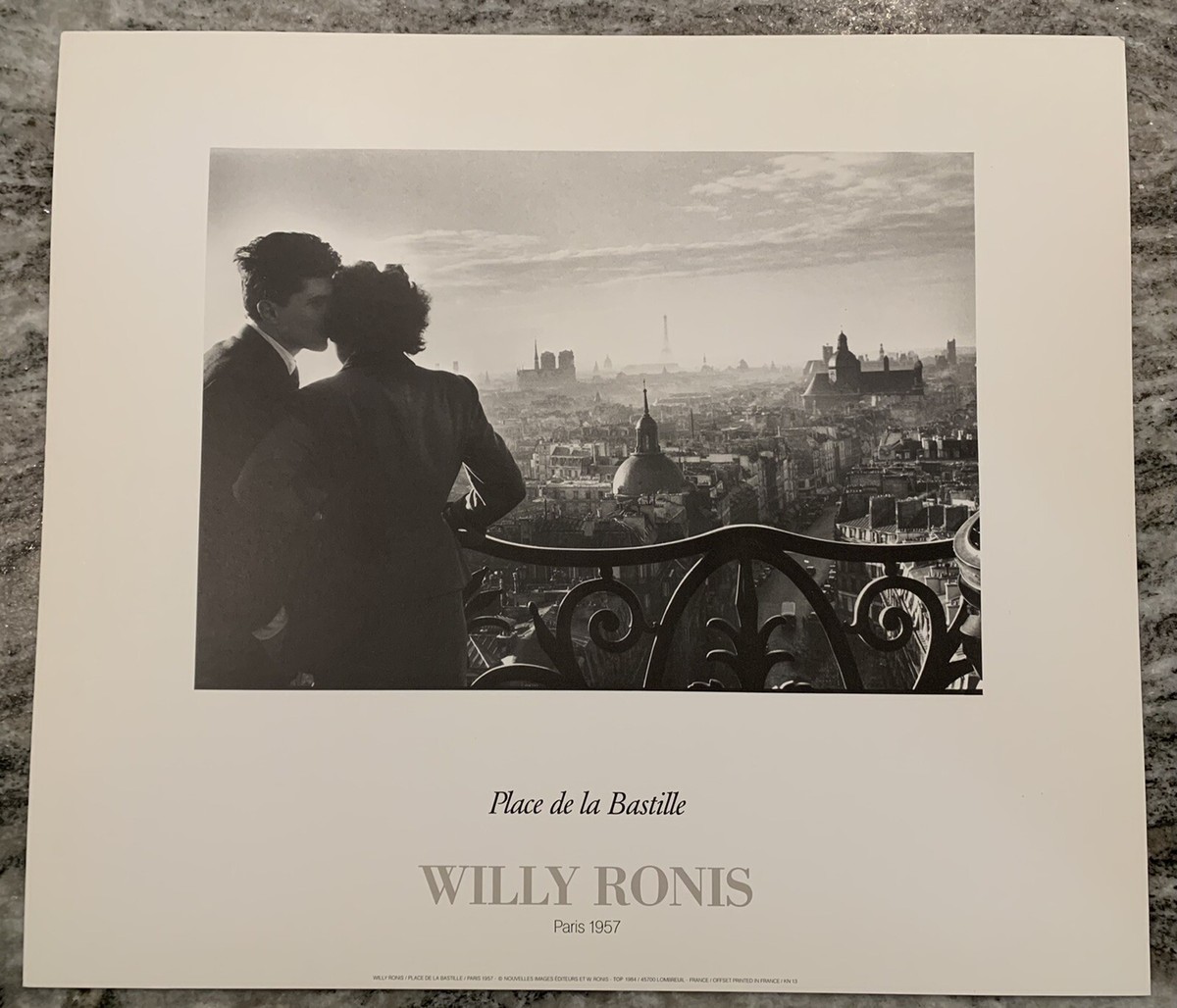 版画 Willy Ronis Place de la Bastille (1957) s-l1200.jpg