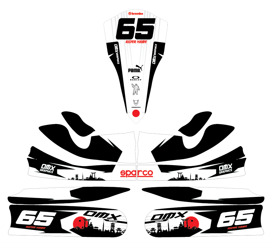 Sodi Kart Graphics - OMX Graphics - Fully Customisable