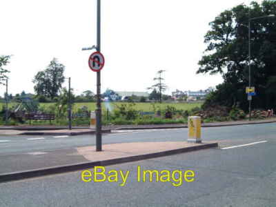 Photo 6x4 Road Junction after the felling of iconic trees Keston Mark Thi c2005