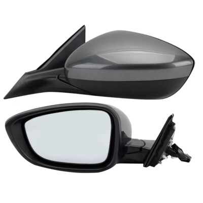 Pearl White Side Mirror Pair For Honda Accord 2018-2022 (1.5L) – Power Glass, Manual Fold