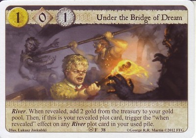 3 X Under The Bridge Of Dream Agot Lcg 1 0 Game Of Thrones Valar Dohaeris 38 Ebay