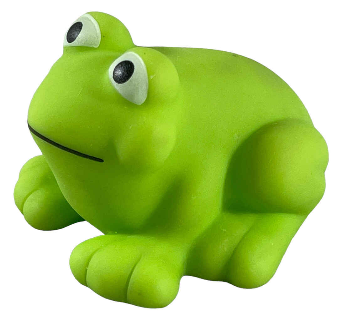 squeaky toy frog