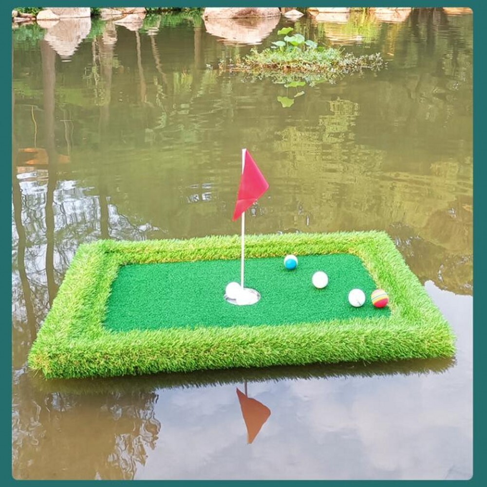 Floating Golf Green mat Golf Putting Mats Training Mat for Outdoor