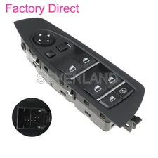 SL 61319241915  FRONT LEFT MASTER WINDOW SWITCH WITH PANEL FOR BMW 2009-2015
