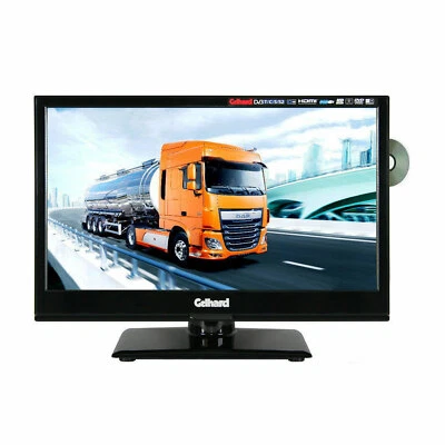 Gelhard GTV-1682 LED-TV 15,6 Zoll Fernseher DVD DVB-S2-T2-C Full HD12V/24V/230V