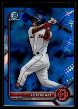 Jeter Downs 2022 Bowman Chrome Sapphire Edition Card #BCP-116