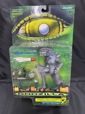 Купить 1998 godzilla shatter blast vs rocket launcher trendmasters