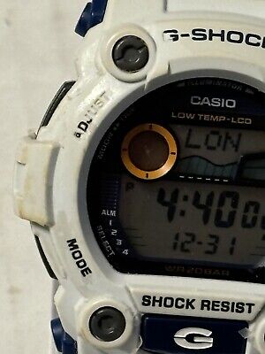 Casio G-Shock Watch White 3194 G-7900A-7 Digital RARE Japan Casio G-Shock Watch White 3194 G-7900A-7 Digital RARE Japan