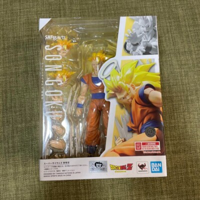 dragon ball z S.H figur super saiyan 3 son goku simple style & heroic action