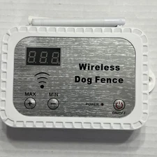 NEW Justpet Wireless Dog Fence Replacement part  - White
