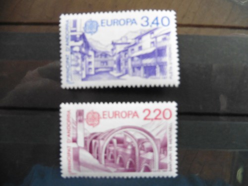 Europa-Cept 1987; Andorra (frz); Architektur; Satz; postfrisch**; s. Scan