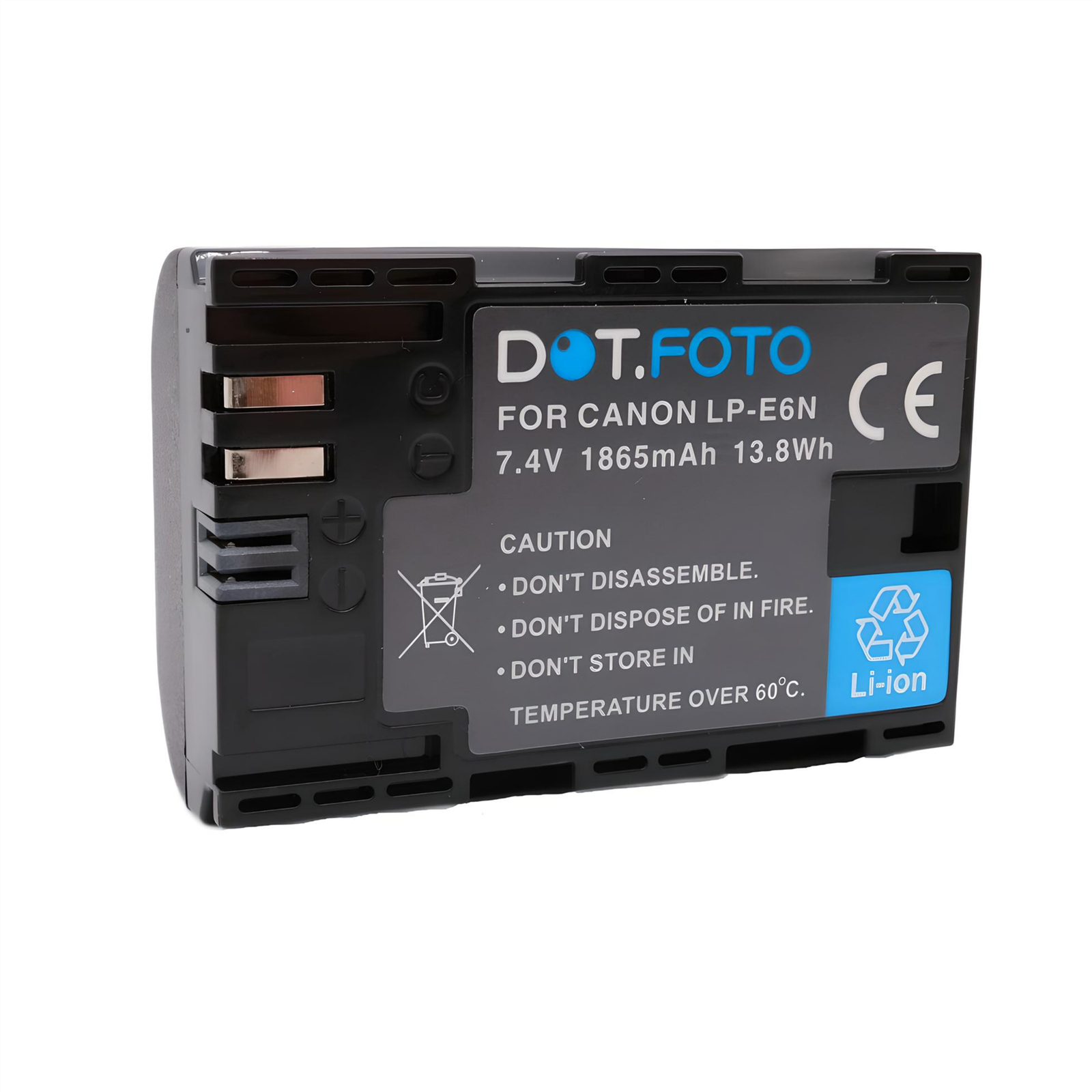 LP-E6N Battery for Canon EOS 5D Mk II/III 5DS R 6D 7D/7D Mk II 60D 60Da 70D, 80D
